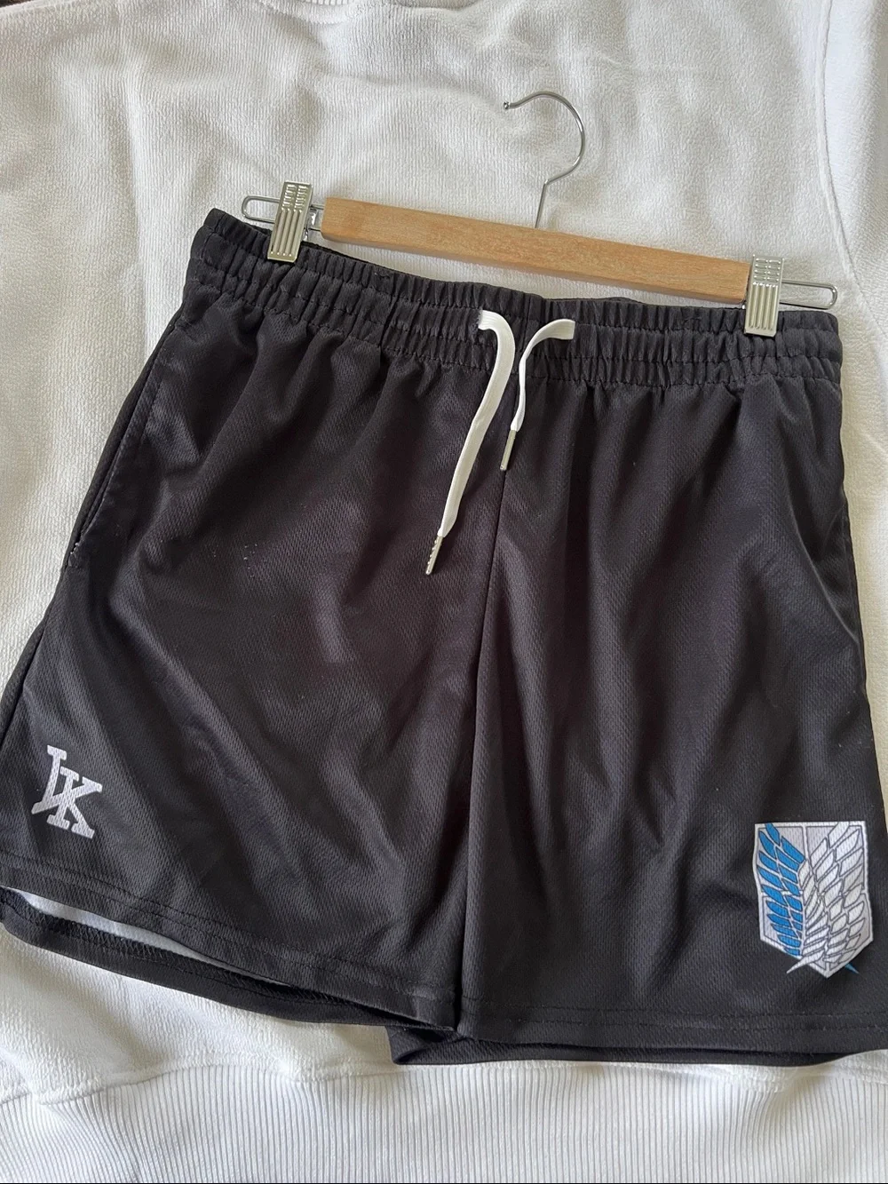 Attack on Titan Mesh Gym Shorts